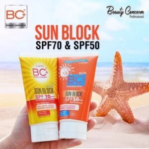 Sunblock SPF70 & SPF50 (120 ml) Pack of 2