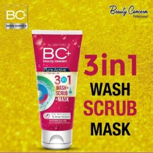 BC+ 3 in1 Wash + Scrub + Mask (200 ml)