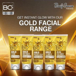 BC+ Beauty Concern Gold Facial Kit (120 ml) Pack of 5
