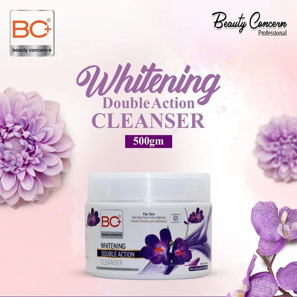 Whitening Double Action Cleanser (500 gm)