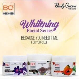 BC+ Beauty Concern Whitening Facial Series (500 gm) Pack of 3 Combination-3